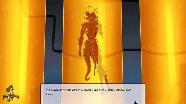 Naked Batgirl Dances With Alien Monster Girls in DC Comics Hentai Adventure