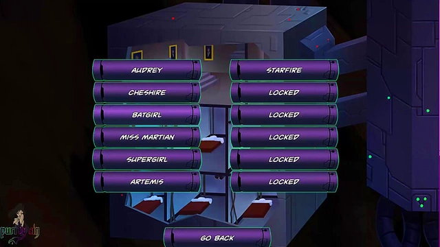 Naked Batgirl Dances With Alien Monster Girls in DC Comics Hentai Adventure