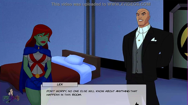 Naked Batgirl Dances With Alien Monster Girls in DC Comics Hentai Adventure