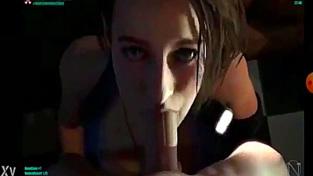 Horny Anime Chick Gives Seductive Blowjob In Mangaverse