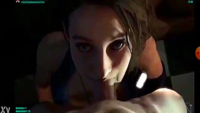 Horny Anime Chick Gives Seductive Blowjob In Mangaverse