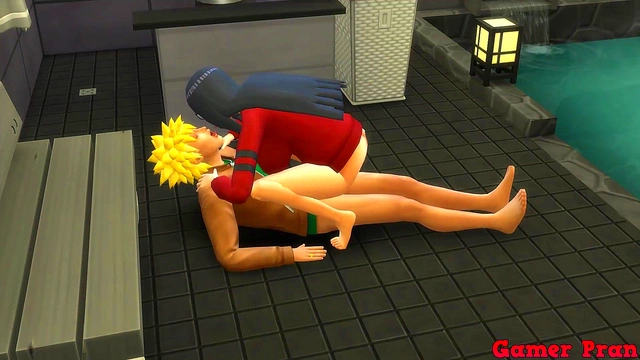 Sasuke Spanks Hinata Before Rough Naruto Anal in Anime Cuckold Fantasty