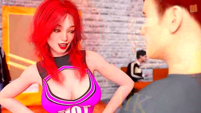 Big-Ass Chick Gets Fucked In 3D Hentai Visual Novel Adventure