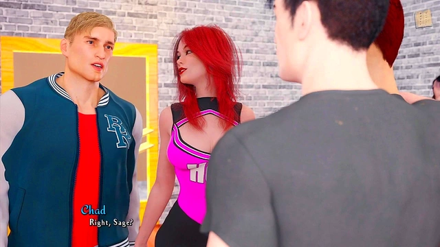 Big-Ass Chick Gets Fucked In 3D Hentai Visual Novel Adventure