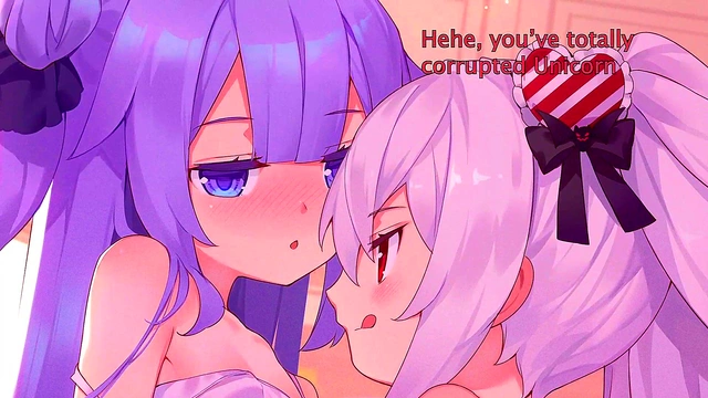 Horny Azur Lane Anime Chick Teases With Panty Clad Feet & JOI Fapping Instructions
