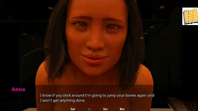 Anna Sucks John's Big Dick While Working for Naughty Office Fun