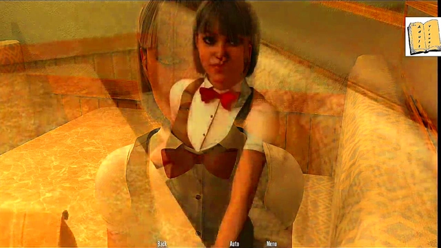 Anna Sucks John's Big Dick While Working for Naughty Office Fun