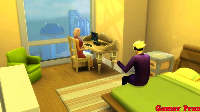 Naruto Surprise Visits Sakura for Hardcore Anime Sex Without Boundaries