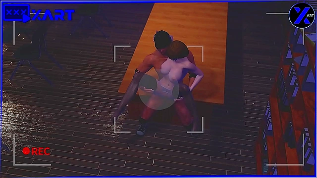 Hot Teacher Lily Vanilli Fucked by Bad Boy in Classroom Doggy Style