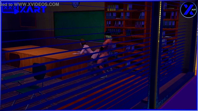 Hot Teacher Lily Vanilli Fucked by Bad Boy in Classroom Doggy Style