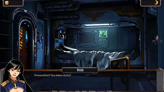 Black-Haired Warhammer Anime Stripper Dances Seductively for Toy Play Orgasm