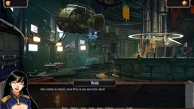 Black-Haired Warhammer Anime Stripper Dances Seductively for Toy Play Orgasm