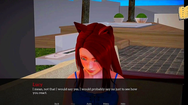 Teen With Big Tits And Ass Seduces Stepdad In Homemade Hentai Ecchi Scene