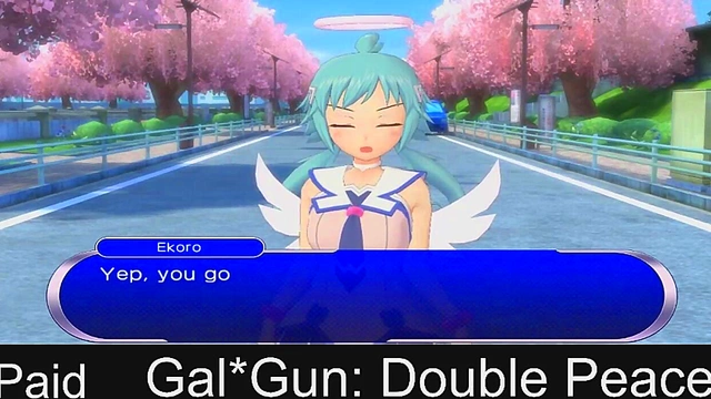 Steamy Anime Shooter Gal*Gun – Double Peace - Game Girls Get Steamy Action