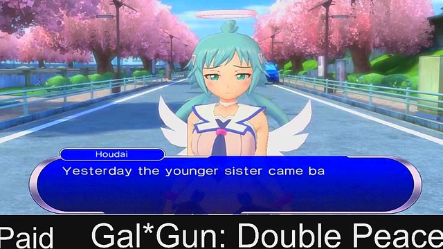 Steamy Anime Shooter Gal*Gun – Double Peace - Game Girls Get Steamy Action