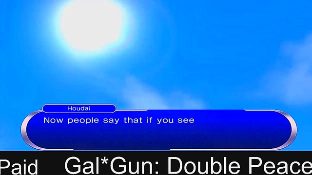 Steamy Anime Shooter Gal*Gun – Double Peace - Game Girls Get Steamy Action