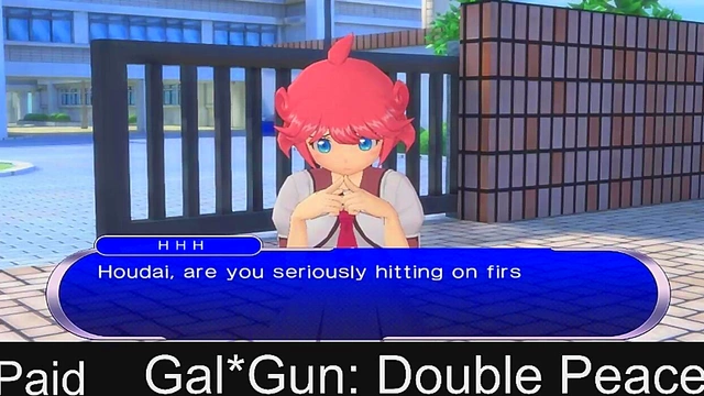 Steamy Anime Shooter Gal*Gun – Double Peace - Game Girls Get Steamy Action
