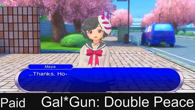 Steamy Anime Shooter Gal*Gun – Double Peace - Game Girls Get Steamy Action