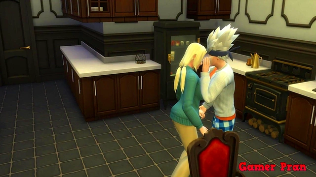 Tsunade's Kitchen Fantasy – Naruto Fucks Her Hard for Anal Satisfaction