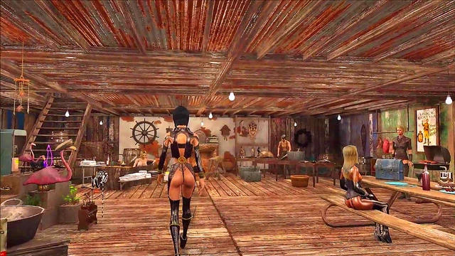 Sexy Brunette Top Model Chyler Leigh Shows Off Fallout 4 Fashion