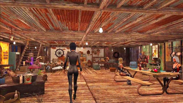 Sexy Brunette Top Model Chyler Leigh Shows Off Fallout 4 Fashion