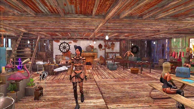 Sexy Brunette Top Model Chyler Leigh Shows Off Fallout 4 Fashion