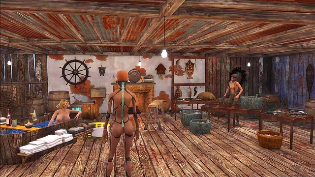 Sexy Brunette Top Model Chyler Leigh Shows Off Fallout 4 Fashion