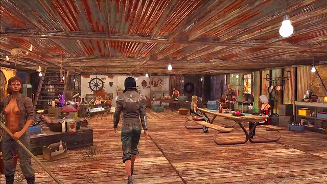 Sexy Brunette Top Model Chyler Leigh Shows Off Fallout 4 Fashion