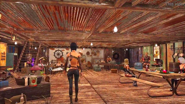 Sexy Brunette Top Model Chyler Leigh Shows Off Fallout 4 Fashion