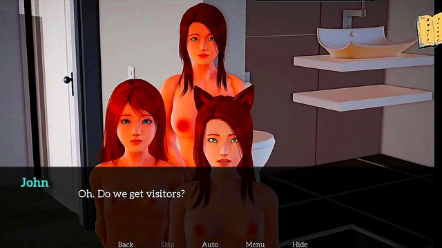 Erotic 3D Hentai Visual Novel – My New Family’s Seductive Gameplay Walkthrough