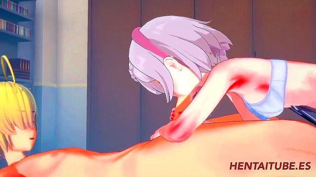 Noelle from Genshin Impact Gets Fucked &amp – Cums Multiple Times in Hot Hentai Scene