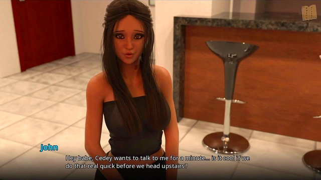 Jamie & Shauna's Passionate Teen in 3D Hentai Visual Novel Adventure