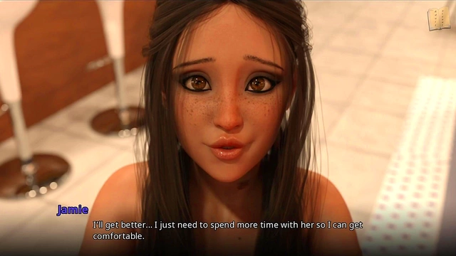 Jamie & Shauna's Passionate Teen in 3D Hentai Visual Novel Adventure