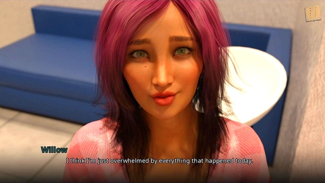 Jamie & Shauna's Passionate Teen in 3D Hentai Visual Novel Adventure