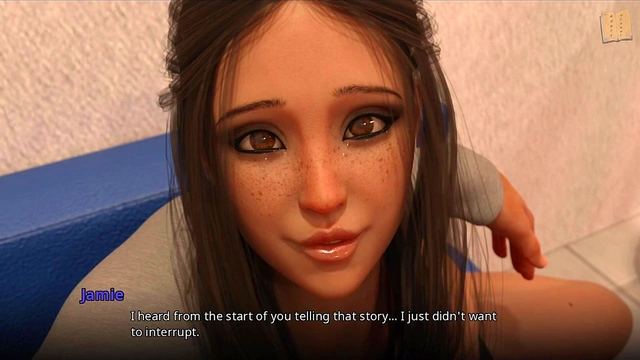 Jamie & Shauna's Passionate Teen in 3D Hentai Visual Novel Adventure