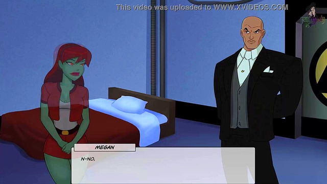 Spanked Princess Finds Bliss With Superman & Wonder Woman In Anime Fantasy