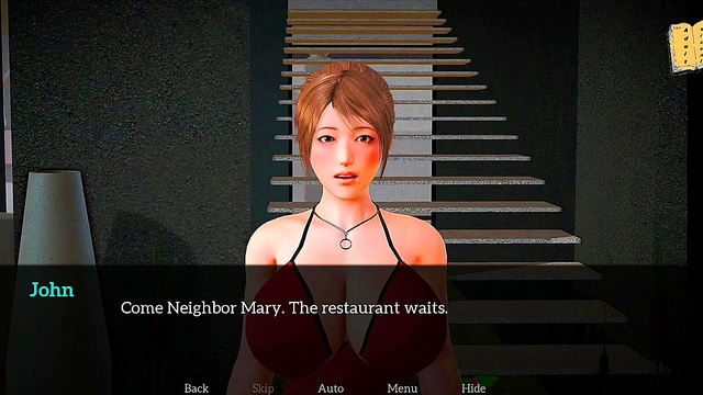 Amateur 3D Hentai Cartoon – My New Family’s Erotic Visual Novel Adventure