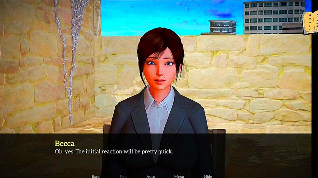 Teen Brunette Steps into New Family for Erotic 3D Hentai Adventure