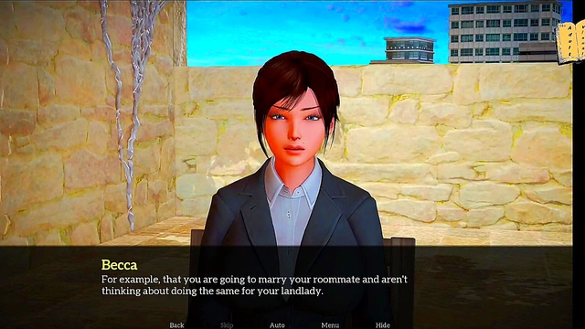 Teen Brunette Steps into New Family for Erotic 3D Hentai Adventure