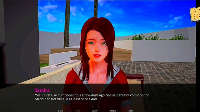 Teen Brunette Steps into New Family for Erotic 3D Hentai Adventure