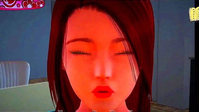 Teen Brunette Steps into New Family for Erotic 3D Hentai Adventure