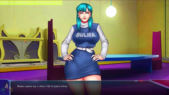 Bulma's Big-Ass Teasing Leads to Intense Dick Rubbing & Ass Job Fun