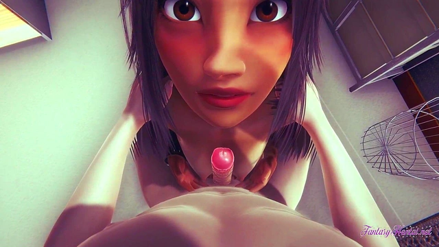 POV Disney Raya Hentai 3D – Handjob, Blowjob, Anal Fucking for Cumshot Creampie