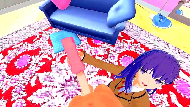 Sakura’s Room POV Missionary Fuck Ends in CreamPie & Blowjob Orgasm