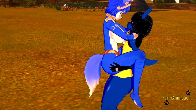 Krystal & Lucario's Steamy 3D Hentai Adventure – Busty Boobjobs & Creampie Orgasm Fest
