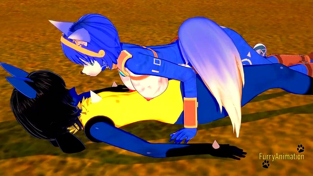 Krystal & Lucario's Steamy 3D Hentai Adventure – Busty Boobjobs & Creampie Orgasm Fest