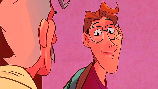 Horny Teen With Big Tits Fucks Old Man In Church Anime Scene