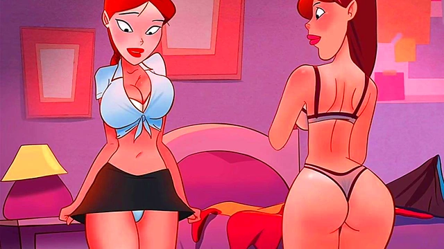 Horny Teen With Big Tits Fucks Old Man In Church Anime Scene