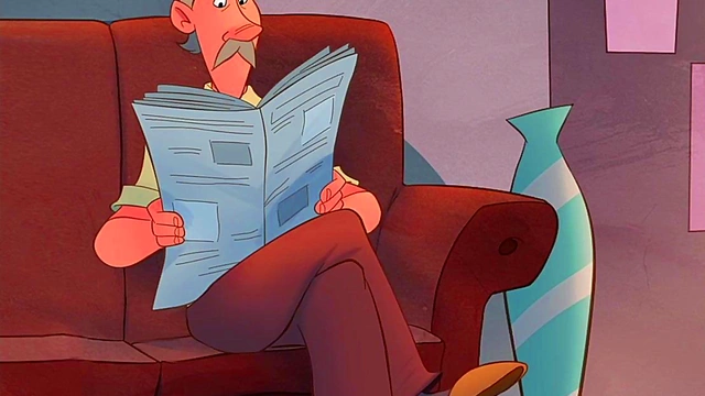 Horny Teen With Big Tits Fucks Old Man In Church Anime Scene