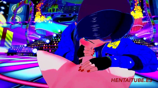 KDA Akali Cosplay Blowjob & Boobjob Ends in Multiple Cums in Her Mouth & Pussy